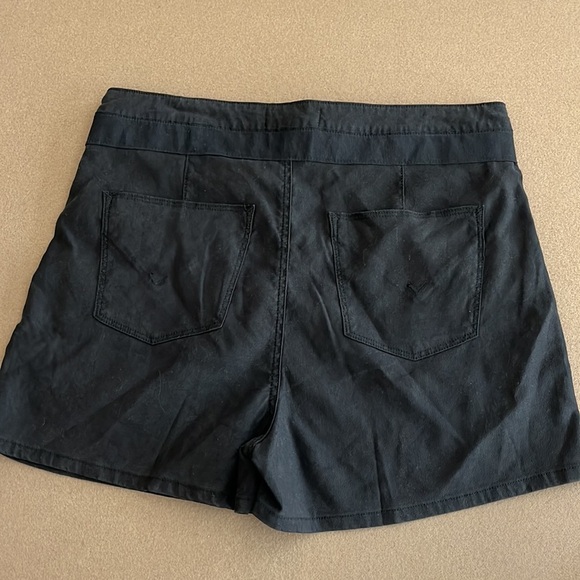 HUDSON Women's Black Paper Bag Shorts - Size 27 NWOT - Picture 6 of 14